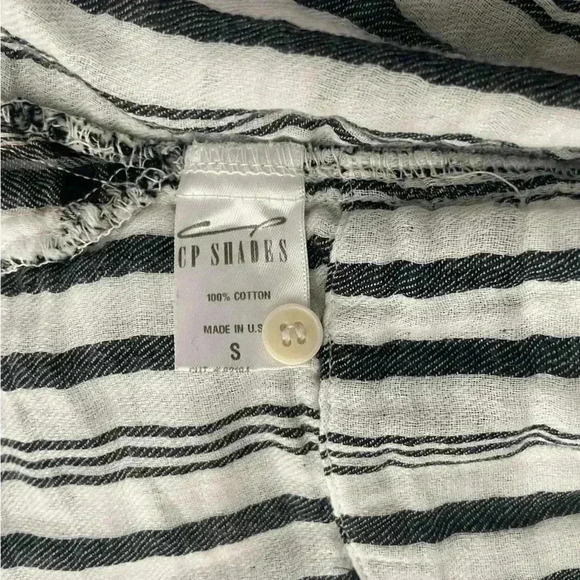 CP Shades Plaid Cotton Tunic Size Small - Picture 7 of 13